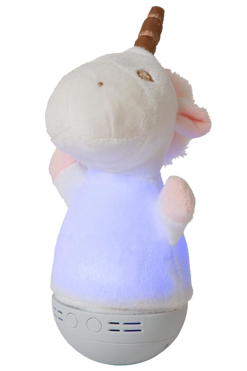 Lucide DOLLY - Stolná lampa pre deti - Batérie - S hudobným prvkom - Biela